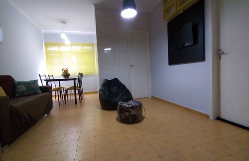 Canto do Forte Apartment | Apê Canto do Forte - PG - 40 metros do mar