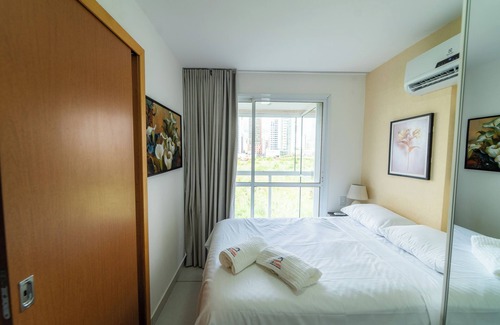 Aguas Claras Apartment | Ap 20%off, 100m Estação Metro, Garagem, Piscina, Jr Catito