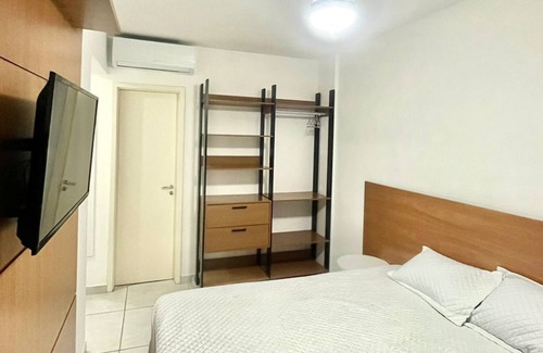 Jardim Virginia Apartment | AP com Varanda Gourmet , Praia da Enseada , Guarujá