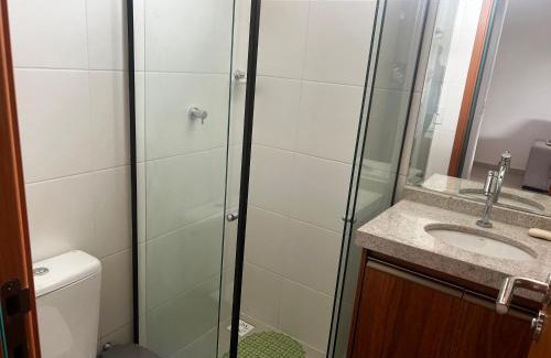 Barra de Sao Miguel Apartment | AP quarto/sala com varanda ampla