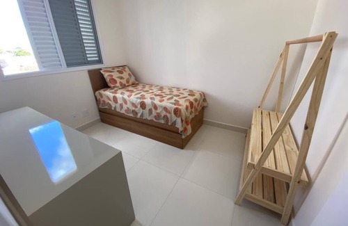 Pampulha Apartment | AP3: new, wi-fi, with air. Just come!