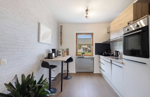 Hoechstaedt im Fichtelgebirge Apartment | Apartment 'Wiesenblume' with Private Terrace and Shared Garden