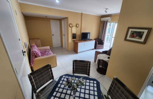 Centro Apartment | Apartamento de Frente Para o mar Todo Mobiliado Ótima Localização. 1 Quarto