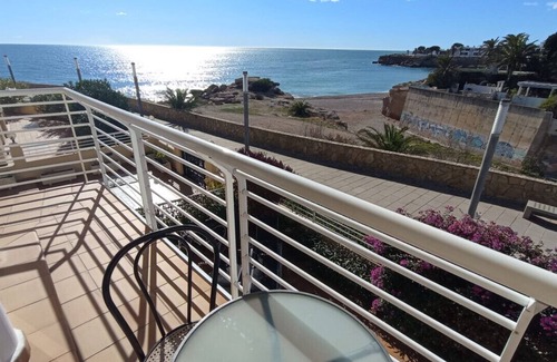 Vinaros Apartment | APART FRONT SEA WITH POOL 10 M. BEACH 4 PERS.