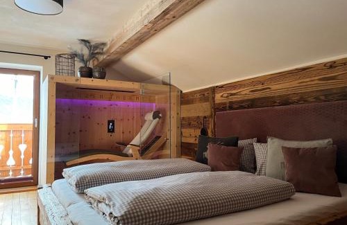 Ehrwald Apartment | Apart Hansler "das Liara" mit Infrarotkabine und Balkon