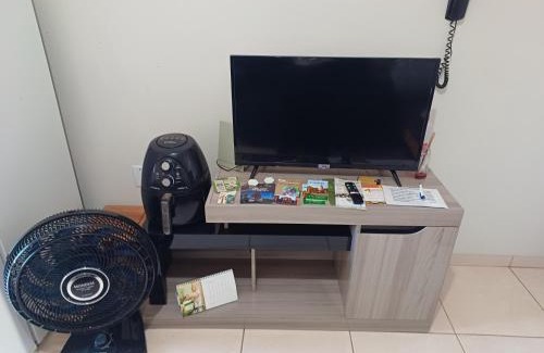 Santo Angelo Apartment | Apart próximo a Unimed de 2 quartos com AR, mini-Academia e garagem no Centro-sul