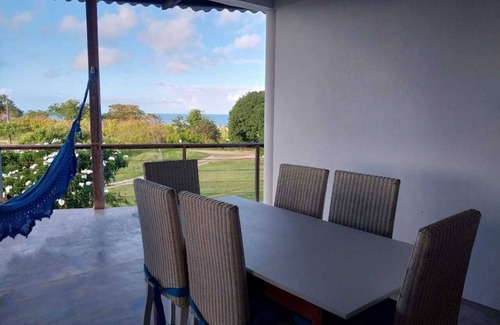 Barra de Santo Antonio Apartment | Apartamento arejado na Ecofazenda Caúna, com vista para o mar da Ilha da Croa
