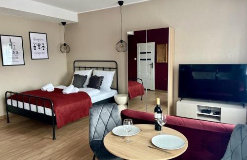 Walbrzych Apartment | Apartament Czerwone Wino 100m od Szczawno-Zdrój