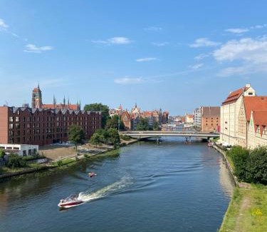 Old Town Apartment | Apartament z basenem i widokiem na Motławę