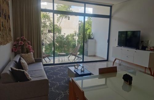 Zama Apartment | Apartamento 1 dorm amplia terraza Aldea Zama Tulum
