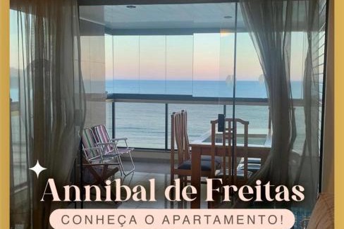 Praia do Morro Apartment | Apartamento Beira-Mar na Praia do Morro ideal para Famílias e Grupos 10 pessoas