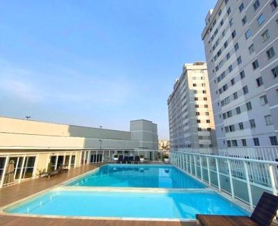 Santa Terezinha Apartment | Apartamento completo 2 Quartos, Garagem, Piscina e Academia