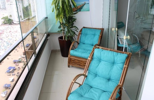 Jardim Tejereba Apartment | Apartamento de frente ao mar na praia de pitangueiras no guaruja