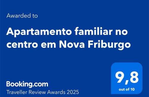 Nova Friburgo Apartment | Apartamento familiar no centro em Nova Friburgo