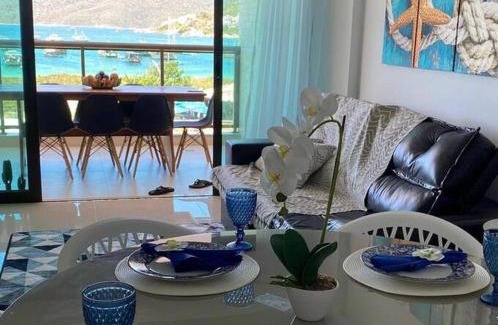 Centro Apartment | Apartamento frente ao Mar em Resort Pé na Areia