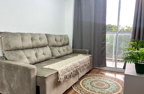 Vila Industrial Apartment | Apartamento Inteiro - 2 Quartos com AC - Wifi 1000mb - Piscina - 1 Vaga de Garagem - Elevador - Sacada Gourmet - Indicado para Grupos, Hospedes a Trabalho, Família e Pets