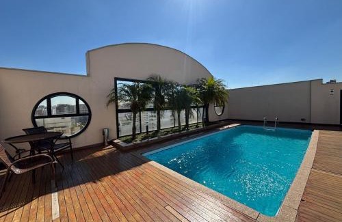Indianopolis Apartment | Apartamento redecorado em Moema com piscina The Tsue Palace