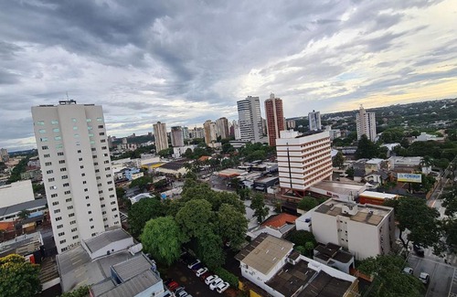 Foz do Iguacu Apartment | Apartamento Studio no último andar no CENTRO de FOZ com linda VISTA