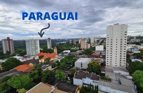 Foz do Iguacu Apartment | Apartamento Studio no último andar no CENTRO de FOZ com linda VISTA