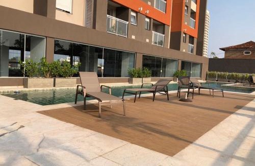 Subsetor Sul - 1 Apartment | Apartamento Wi-fi, Split, Estacionamento e Piscina