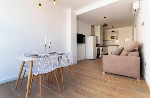 Ayamonte Apartment | ‘Apartamentos luxury Doña Bella 2D’ with Shared Pool, Wi-Fi, A/C & Terrace
