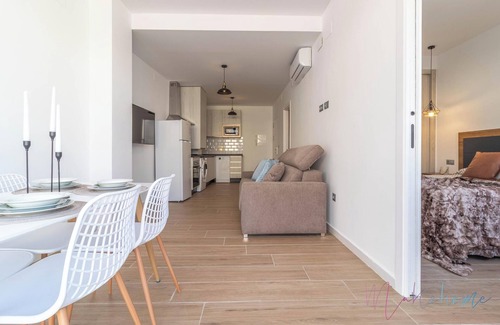 Ayamonte Apartment | ‘Apartamentos luxury Doña Bella 2D’ with Shared Pool, Wi-Fi, A/C & Terrace