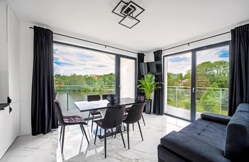 Mragowo Apartment | Apartamenty Z Widokiem Na Mazury Jezioro Magistrackie Sauna