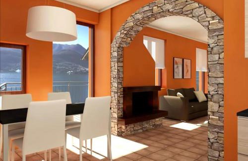 Carate Urio House | Apartement in villa with lake view