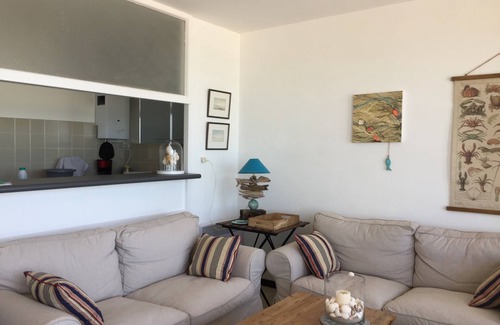 Hardelot-Plage Apartment | APARTEMENT TB SEA VIEW 60 M2/2 bedrooms/4 Pers. + Outdoor closed parking lot