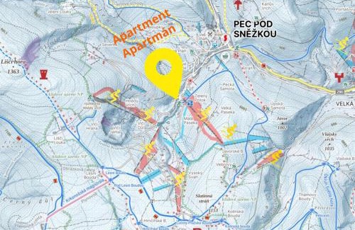 Pec pod Snezkou Apartment | Apartmán u Ski Javor - 1x soukromé parkování