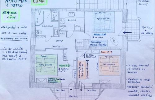 Kladruby nad Labem Apartment | Apartmány Gaia a Luna