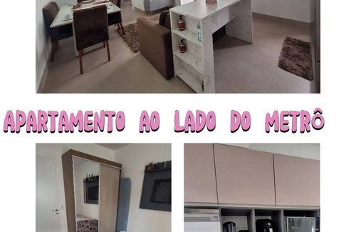 Zona Leste Apartment | Apartment next to Tatuapé subway station, with parking, px Clube Corinthians