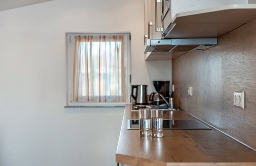 Immenstaad am Bodensee Apartment | Apartment 'Dachstudio' with Shared Terrace, Shared Garden and Wi-Fi