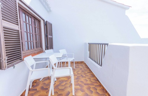 Sant Jaume Mediterrani Apartment | Apartment 'Son Bou Gardens Deluxe 2' with Shared Pool, Wi-Fi and Air Conditioning