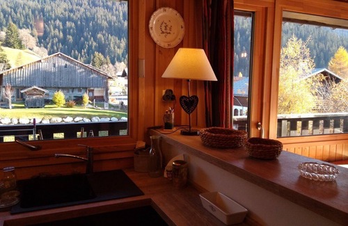 Cohennoz Apartment | Apartment 6 pers. Cernix village center. Exceptional view. At the foot of the ski slopes
