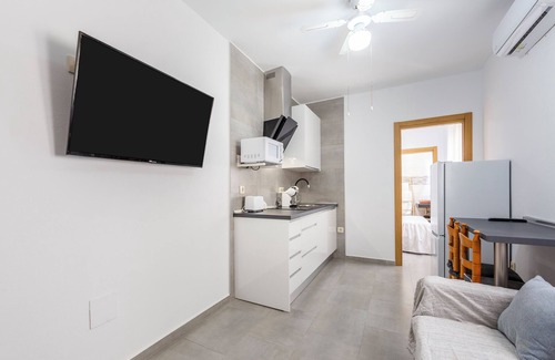Fernan Perez Apartment | Apartment '1 Habitación' with Mountain View, Wi-Fi and Air Conditioning