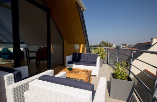 Perros-Guirec Apartment | Apartment 110 m2 classified 4* PERROS-GUIREC sea view, very bright, south facing