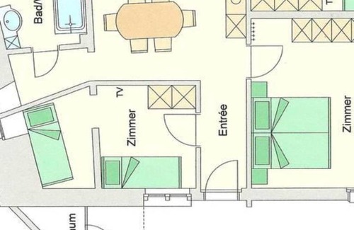 Saas-Fee Apartment | Apartment ∙ 3 bedrooms ∙ 5 guests