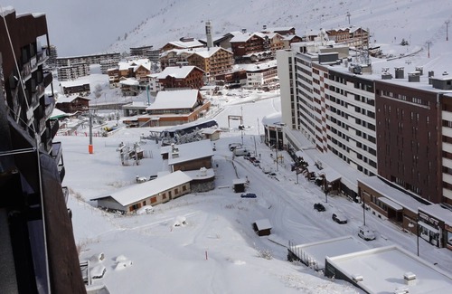 Tignes le Lac Apartment | Apartment 44m², at the foot of the slopes, magnificent view of the Tovière and the lake