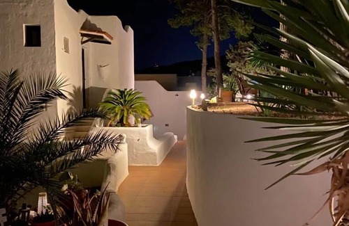 Cala Vadella Apartment | Apartment 9 Cala Vadella, Sant Josep, directly on the hillside with a unique panorama