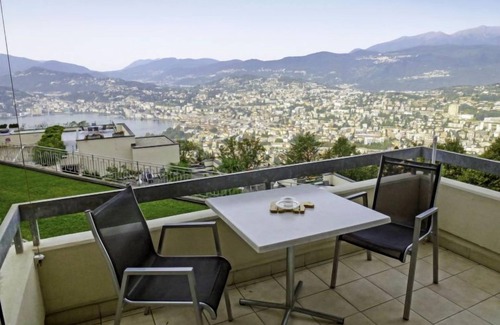 Lugano Apartment | Apartment Aldesago Monte Brè (Utoring) in Aldesago - 2 persons, 1 bedrooms