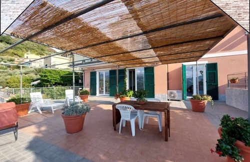 Moneglia House | APARTMENT AND TERRACE 100 SQM SEA VIEW+PANORAMA LEMEGLIO PRIVATE PARKING
