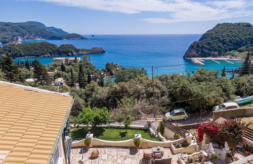 Lakones Apartment | Apartment 'Angela Panorama' with Sea View, Wi-Fi and Air Conditioning