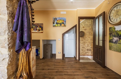 Baunei Apartment | Apartment 'Appartamento Domm'e Orrosaria' with Mountain View, Balcony and Air Conditioning