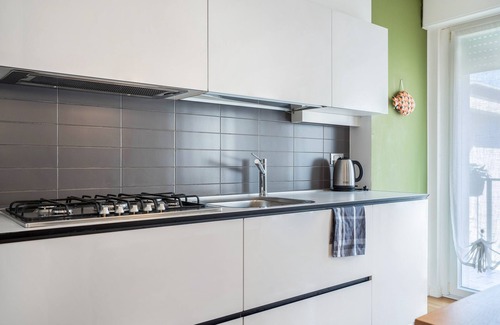 Trento Apartment | Apartment 'Appartamento Muse' with Balcony, Wi-Fi and Air Conditioning