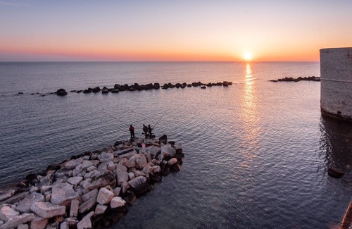 Molfetta Apartment | Apartment 'Aquamarine' with Sea View, Balcony and Wi-Fi