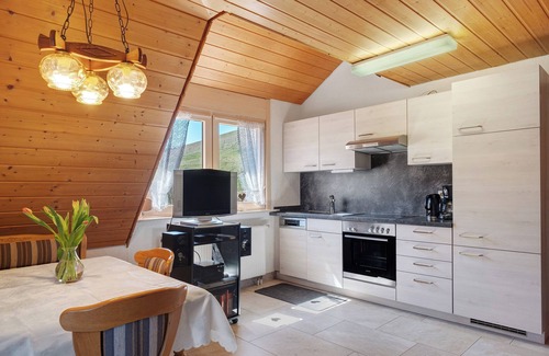 Sankt Georgen im Schwarzwald Apartment | Apartment 'Armbruster' with Shared Terrace, Shared Garden and Wi-Fi