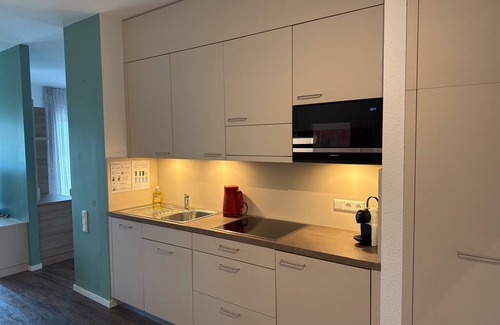 Sankt Georgen im Schwarzwald Apartment | Apartment 'Auszeit Mit Plege - Fewo 5' with Private Terrace, Shared Garden and Wi-Fi