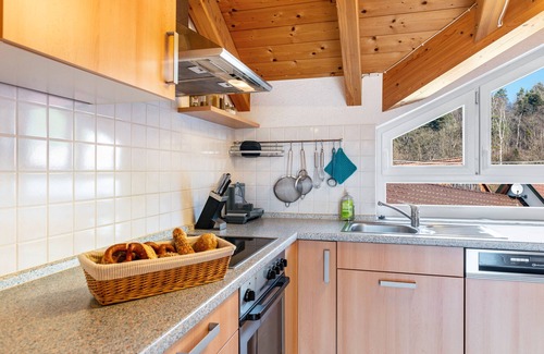 Stockach Apartment | Apartment 'Baumkrone' with Shared Garden, Balcony and Wi-Fi