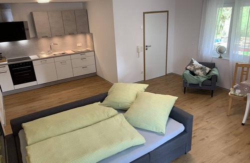 Schuttertal Apartment | Apartment 'Bee Home' with Mountain View, Private Terrace and Wi-Fi
